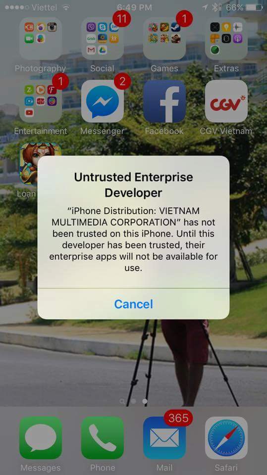 Hướng dẫn cài đặt Game Đại Chiến PK cho iOS icon